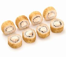 Жареный с крабом