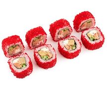 Калифорния с лососем терияки