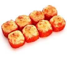 Запеченный с креветкой