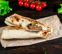 Люля из курицы в лаваше
