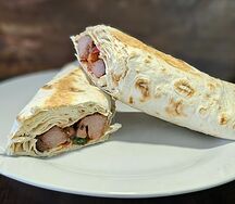 Шашлык из курицы в лаваше