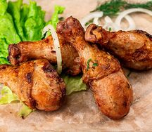 Шашлык из куриной голени