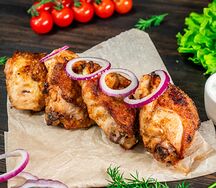 Шашлык из куриного бедра
