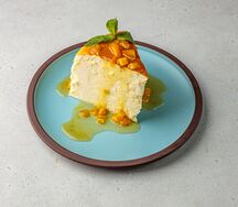 Хлопковая запеканка с манго