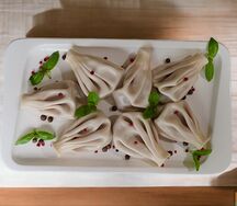 Хинкали с сыром отварные