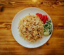 Узбекский плов с курицей