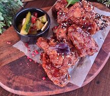 Куриные крылья терияки