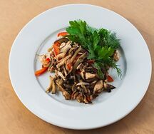 Теплый с курицей