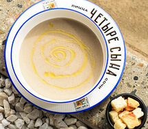 Суп пюре с лесными грибами