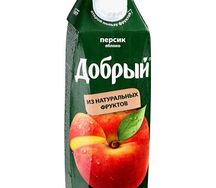 Сок Добрый Яблоко-персик