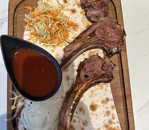 Шашлык из бараньих ребрышек