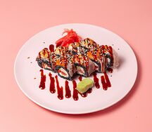 Запеченный ролл Bacon grill black