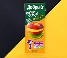 Добрый Сок Яблоко-Персик