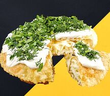 Пирог с адыгейским сыром