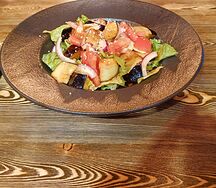 Салат жареный баклажан