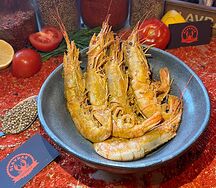 Лангустины обжаренные в фирменном соусе