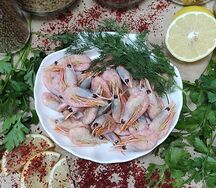 Креветка северная отварная