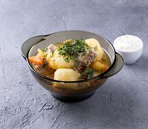 Жаркое по-домашнему из курицы