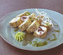 Ролл Цезарь темпура