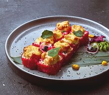 Ролл Запечённый с лососем