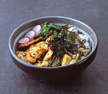 Вок с рисом и курицей