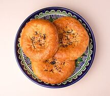 Традиционная лепёшка Кульча нон 