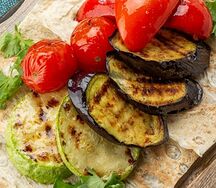 Овощи на углях