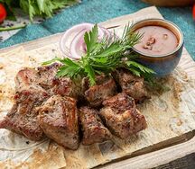 Шашлык из говяжьей вырезки