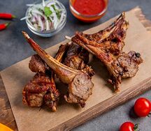 Шашлык из баранины на кости (каре)