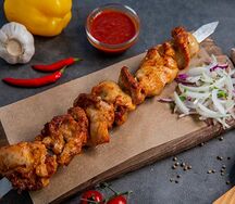 Шашлык из тушки цыплёнка