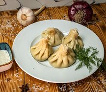 Хинкали с мясом