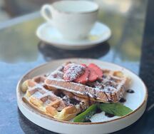 Вафли с бельгийским шоколадом