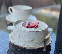 Каша овсяная на молоке