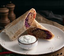 Шаурма с люля из говядины