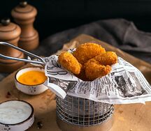 Креветки в кляре