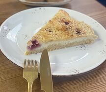 Пирог творожный домашний