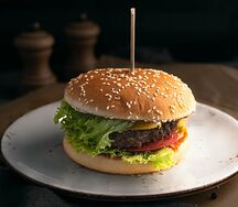 Бургер с говядиной