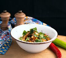 Удон с курицей