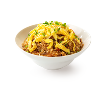 Рис теппаньяки с цыпленком