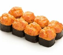 Запеченный маки с лососем