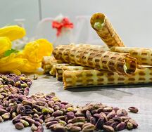 Трубочка с фисташковым кремом