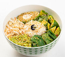 Райс боул с крабом