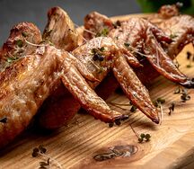 Шашлык из куриных крыльев