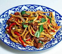 Жареный лагман