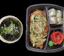 Удон с морепродуктами, Филадельфия и Мисо-суп