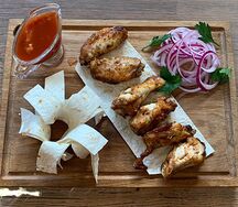 Шашлык из куриных крыльев