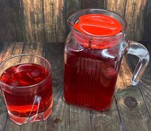 Морс из клюквы