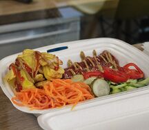 Хот-дог на Тарелке