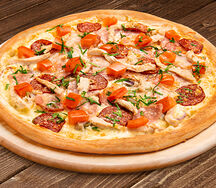 Пицца Петровская 30 см на тонком тесте