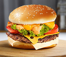 Сырный Джуси Бургер